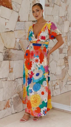 Baker Maxi Dress - Multi Floral