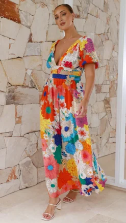 Baker Maxi Dress - Multi Floral