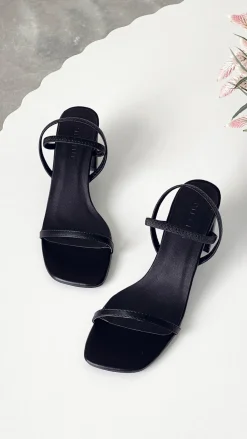 Balton Mule Heels - Black