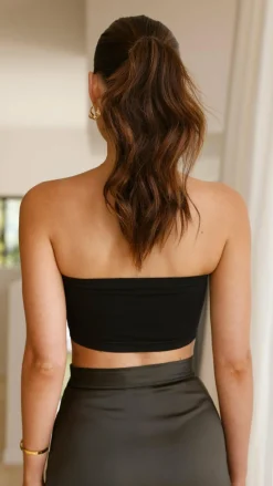 Bandeau Bra - Black