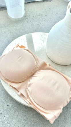 Bandeau Bra - Nude