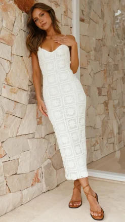 Barisa Maxi Dress - White