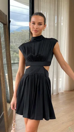 Beatrice Mini Dress - Black