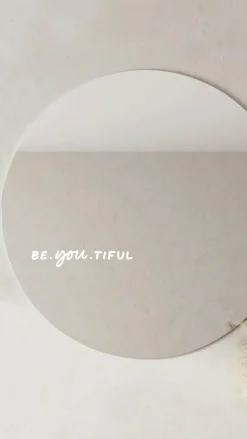 Be.YOU.tiful- Affirmation Mirror Sticker