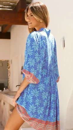 Boheme Mini Dress - Vacay Print