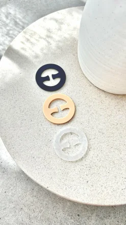 Bra Clips 3 Pack - Clear/Nude/Black