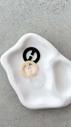 Bra Clips 3 Pack - Clear/Nude/Black