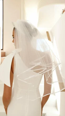 Bride To Be Veil - White