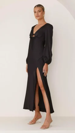 Brigitte Maxi Dress - Black