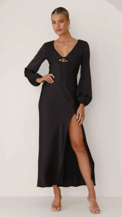 Brigitte Maxi Dress - Black