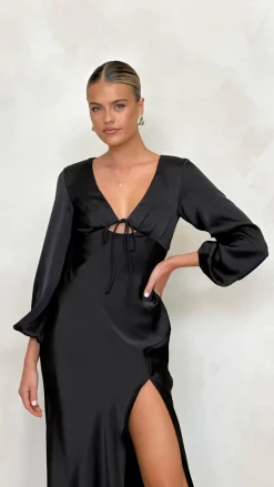 Brigitte Maxi Dress - Black