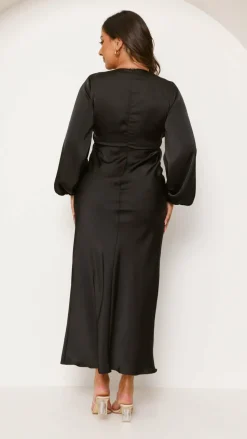 Brigitte Maxi Dress - Black