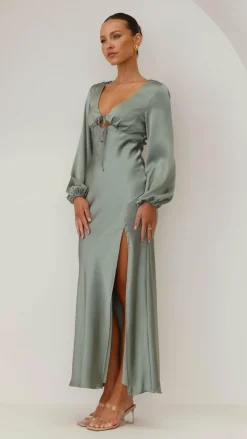Brigitte Maxi Dress - Green
