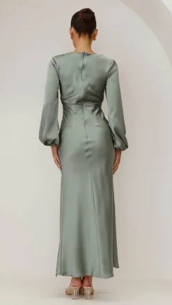 Brigitte Maxi Dress - Green