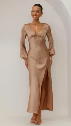 Brigitte Maxi Dress - Latte