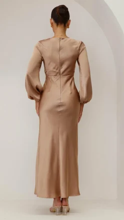 Brigitte Maxi Dress - Latte