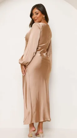 Brigitte Maxi Dress - Latte