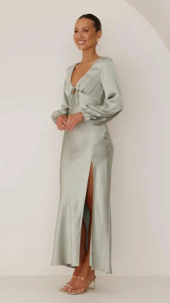 Brigitte Maxi Dress - Olive