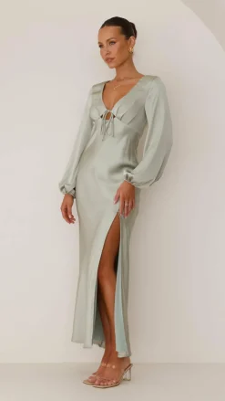 Brigitte Maxi Dress - Olive