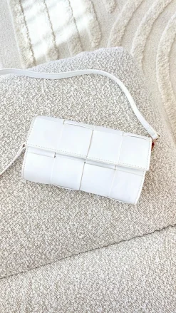 Brit Crossbody Bag - White