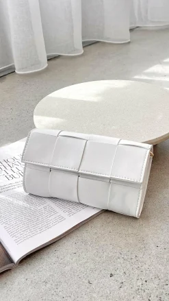 Brit Crossbody Bag - White