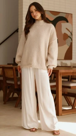 Brylee Pants - Cream