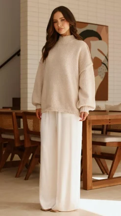 Brylee Pants - Cream