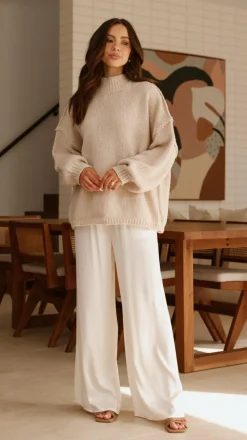 Brylee Pants - Cream