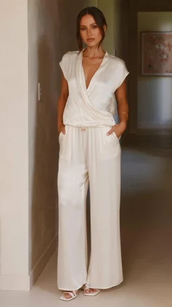 Brylee Pants - Cream