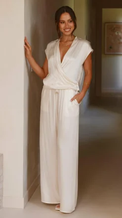 Brylee Pants - Cream