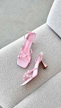 Brynlee Heel - Baby Pink