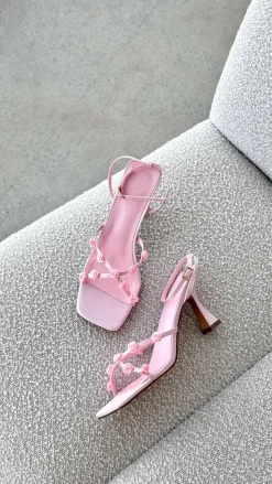 Brynlee Heel - Baby Pink