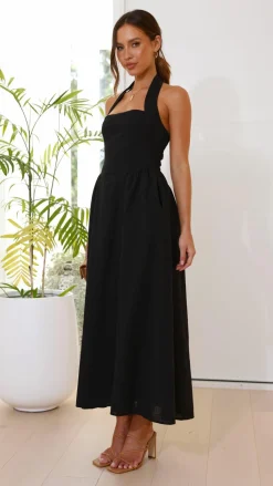Caden Maxi Dress - Black