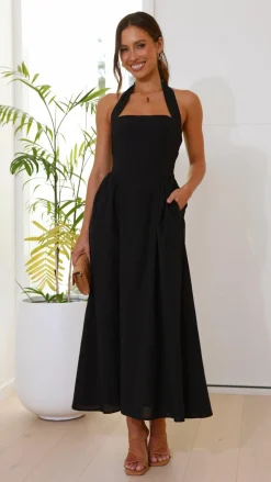Caden Maxi Dress - Black