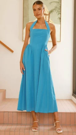 Caden Maxi Dress - Cobalt Blue