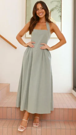 Caden Maxi Dress - Sage