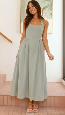 Caden Maxi Dress - Sage