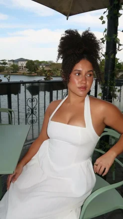 Caden Maxi Dress - White