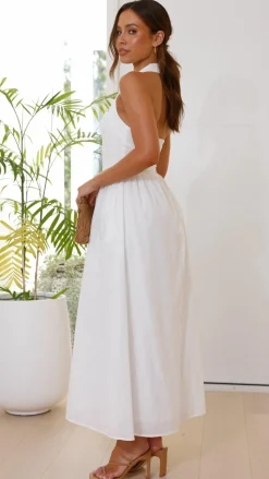 Caden Maxi Dress - White