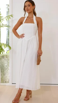 Caden Maxi Dress - White