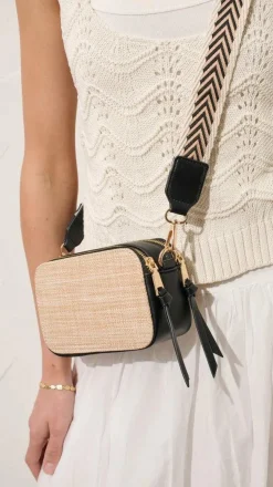 Callie Bag - Black / Natural