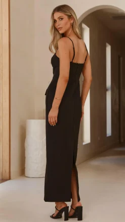 Carabella Maxi Dress - Black