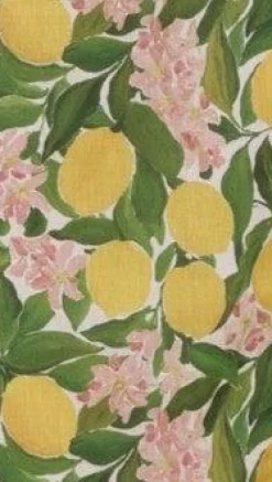 Carlia Midi Dress - Lemon Print