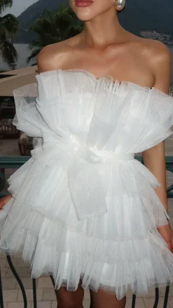 Carrie Mini Dress - White