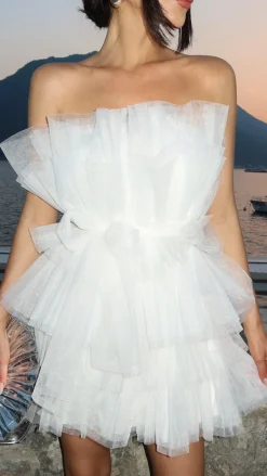 Carrie Mini Dress - White