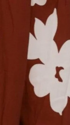 Carson Front Spilt Strapless Jumpsuit - Merlot Floral