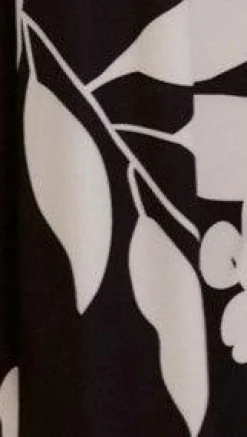 Carson Front Split Strapless Jumpsuit - Black Floral