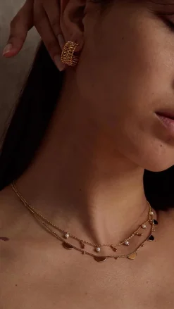 Cassandra Necklace - Gold