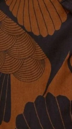 Cassidy Long Sleeve Mini Dress - Coco/Navy