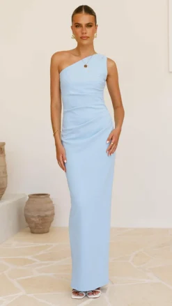 Cataleya Maxi Dress - Light Blue